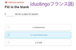 Duolingo(フランス語)